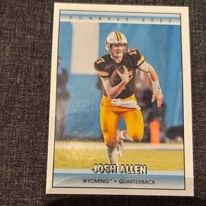 Josh Allen Russ 2022 Football Trading Card